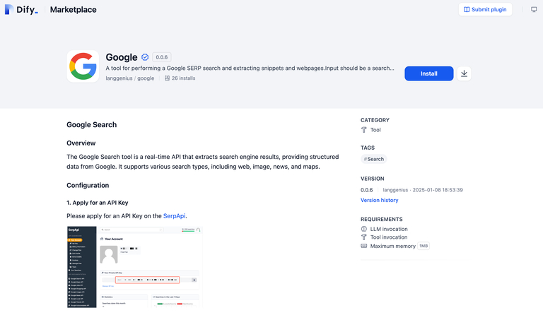 Install and Use Plugins | Dify